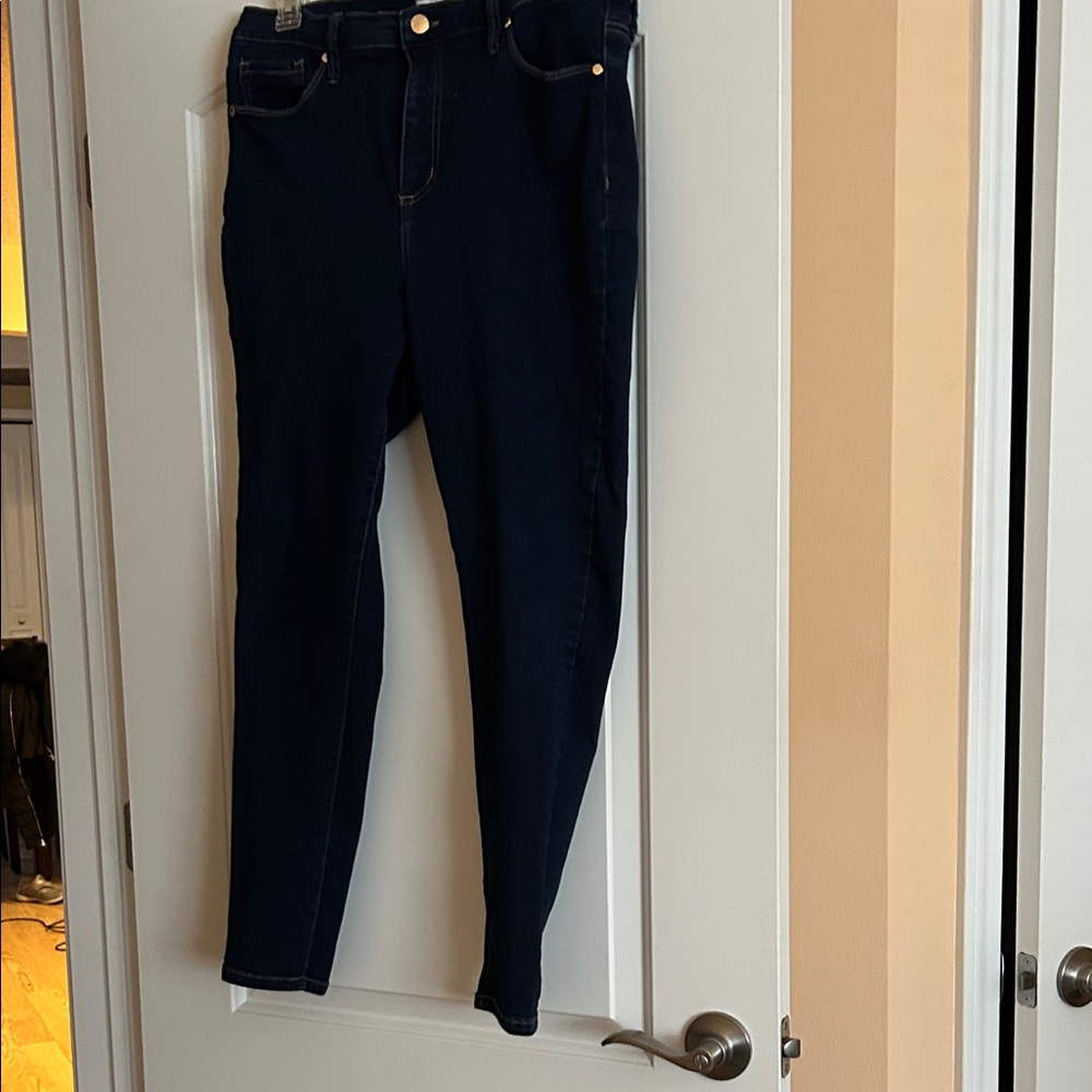 Nine West Dark Blue Skinny Jeans